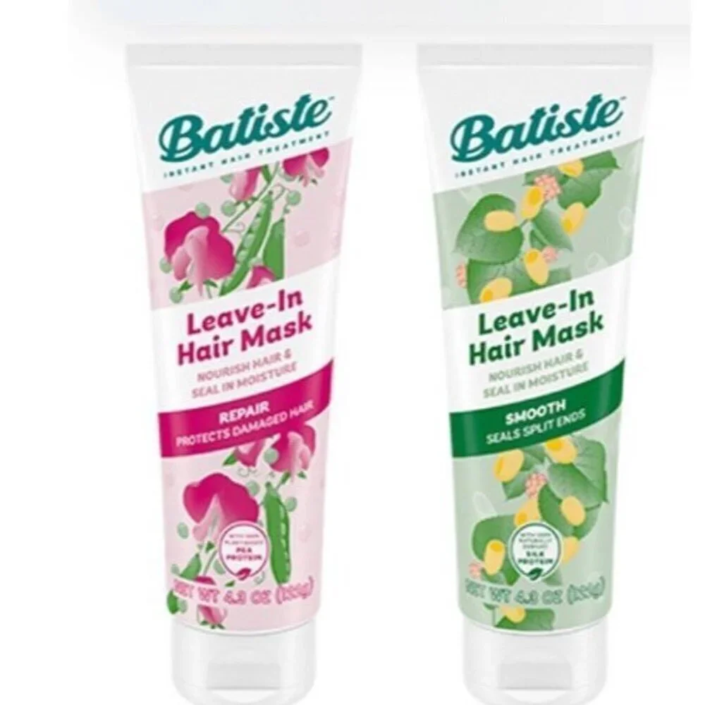 Batiste Instant Hair Treatment Leave-In Hair Mask Bundle Of 2 New